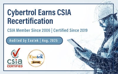 Cybertrol Earns CSIA Recertification