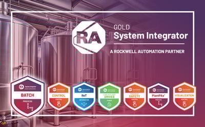 Cybertrol Achieves Rockwell Automation Competency Adds Batch Badge