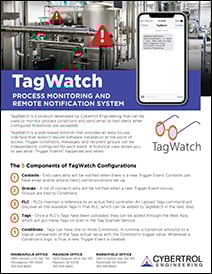 TagWatch Remote Monitoring Flyer
