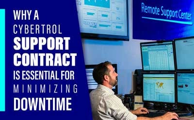 Why a Cybertrol Support Contract is Essential for Minimizing Downtime