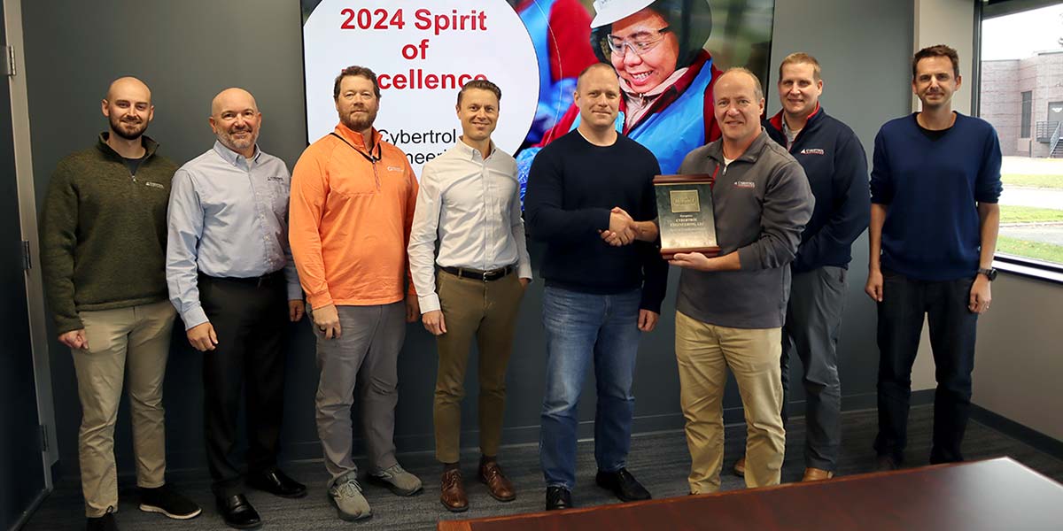Cybertrol Again Honored with Hormel Foods Spirit of Excellence Award