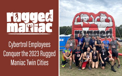 Cybertrol Employees Conquer 2023 Rugged Maniac Twin Cities