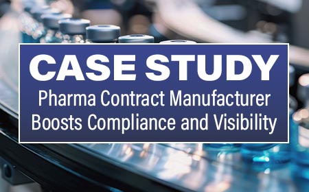 Pharma Contract Manufacturer Boosts Compliance and Visibility