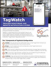 TagWatch by Cybertrol Engineering Flyer